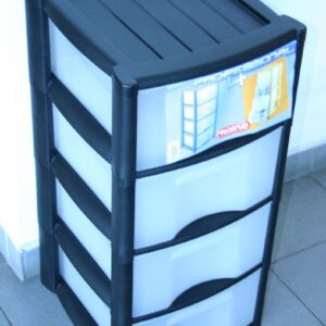 HEIDRUN - Skříňka se 4 zásuvkami 40/38/78cm různé barvy