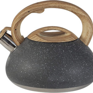 PROHOME - Čajník 3l 22x22x20cm dřevo mramor