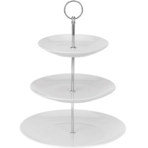 PROHOME - Etažérka 3-poschoďová porcelánová