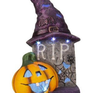 PROHOME - Hrob Halloween s dýní LED