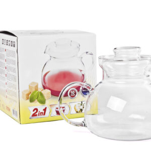 PROHOME - Konvice 1,5l MARTA celoskleněná