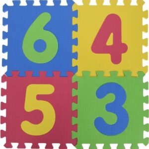 PROHOME - Puzzle pěnové čísla 9ks