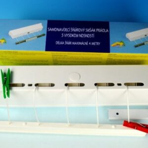 PROHOME - Sušák na prádlo KLAD 4metrový samonavíjecí