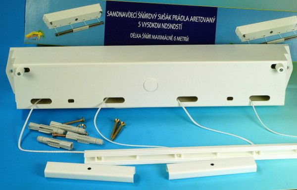PROHOME - Sušák na prádlo samonavíjecí 6metrový