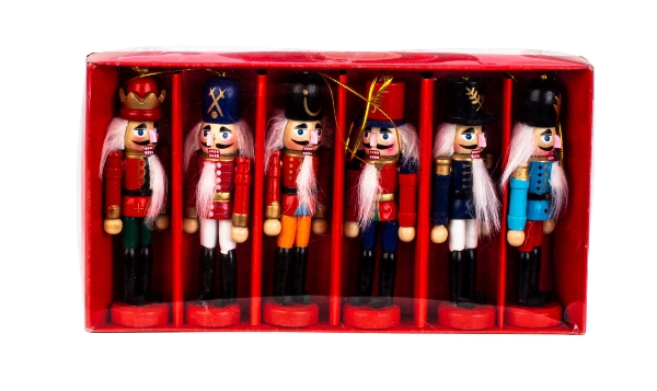 PROHOME - Louskáček / vojáček sada 6ks 12,5cm