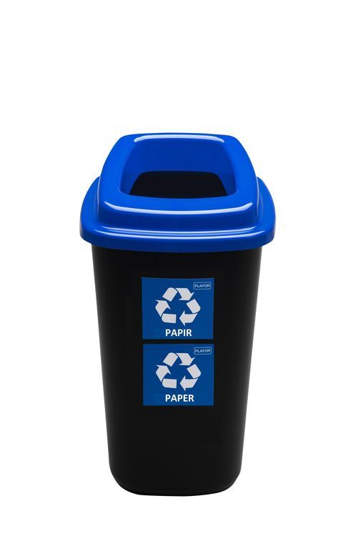 PLAFOR - Koš odpadkový ke třídění odpadu 45l modrý