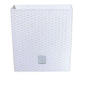 PROSPERPLAST - Květináč Rato Low 26,5cm bílý