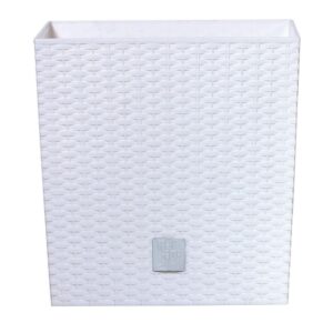 PROSPERPLAST - Květináč Rato Low 32cm bílý