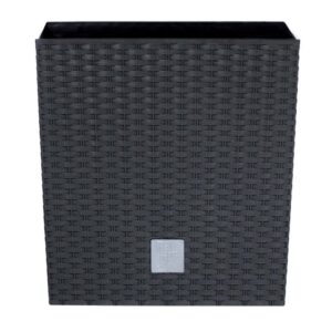 PROSPERPLAST - Kvetináč RatoLOW 26,5cm antracit