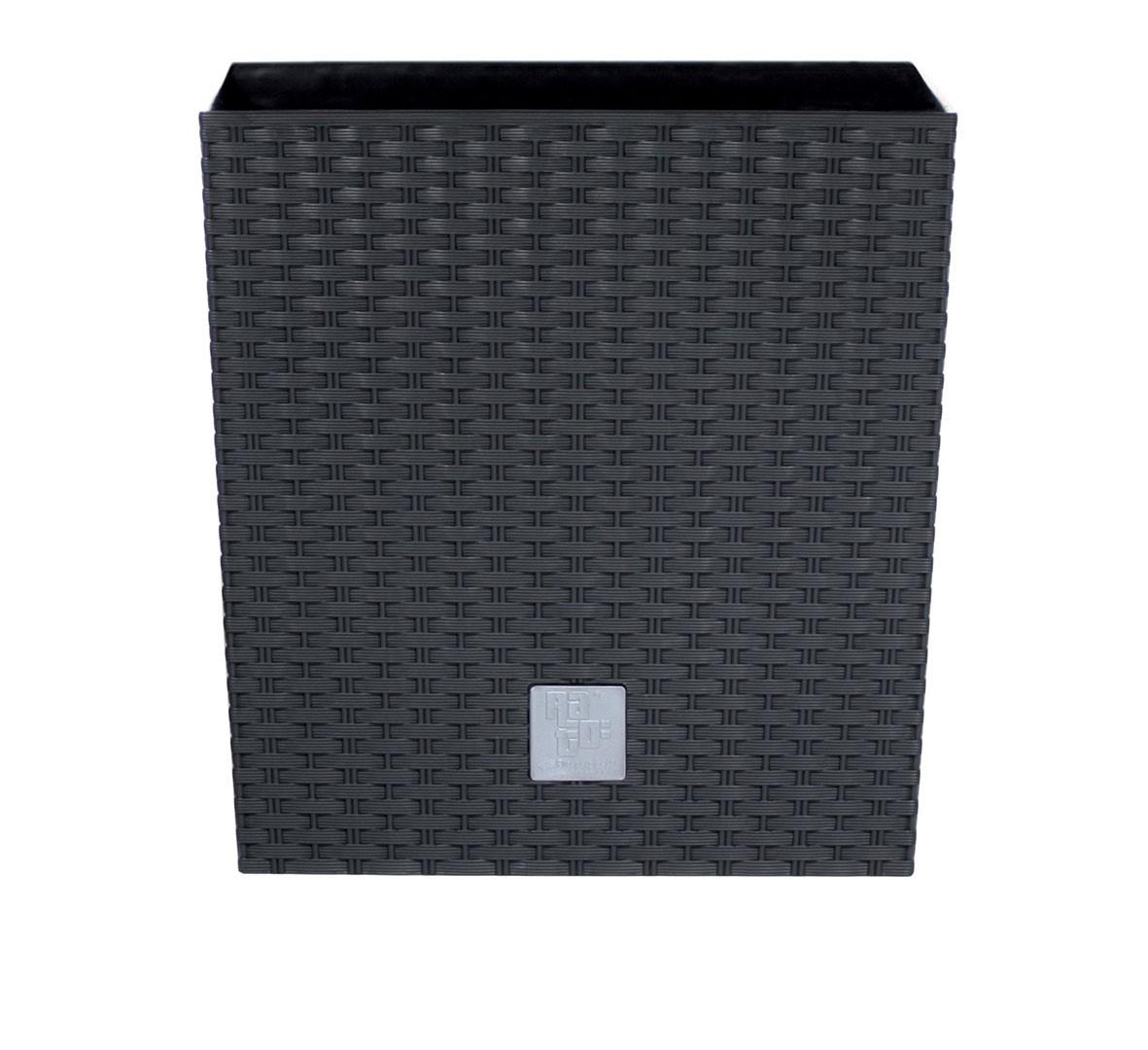 PROSPERPLAST - Květináč RatoLow 32cm antracit