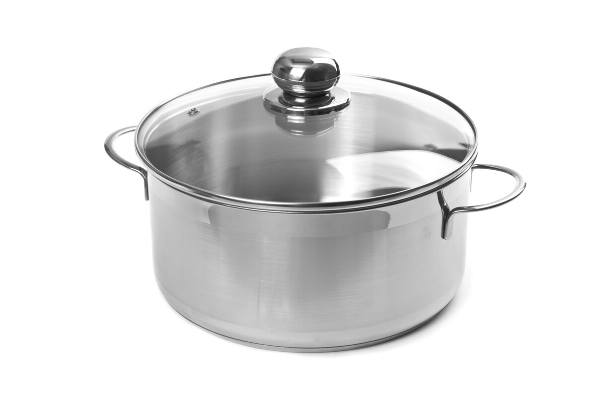 SSW - Rendlík nerezový 20cm a skleněná poklice 2,9l