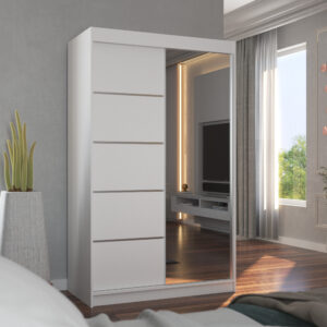 ADRK Šatní zrcadlová skříň posuvná NICEA W 120