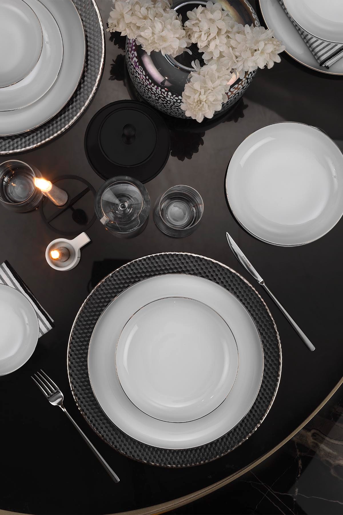 ASIR Porcelánová jídelní souprava BOULER 18 ks - Obrázek 2