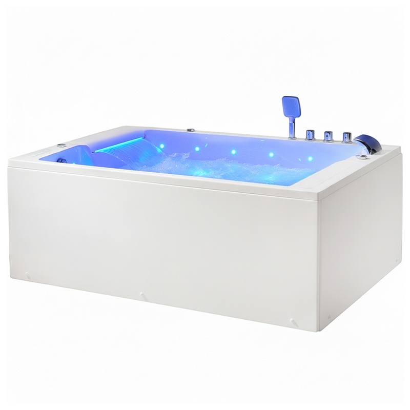 BPS-koupelny Hydromasážní vana HYD-GL8410 180x120 s ohřevem vody