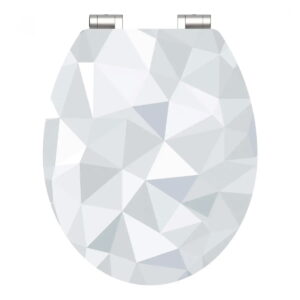 Eisl Sanitär WC prkénko MDF Soft Close Diamond High Gloss 80545
