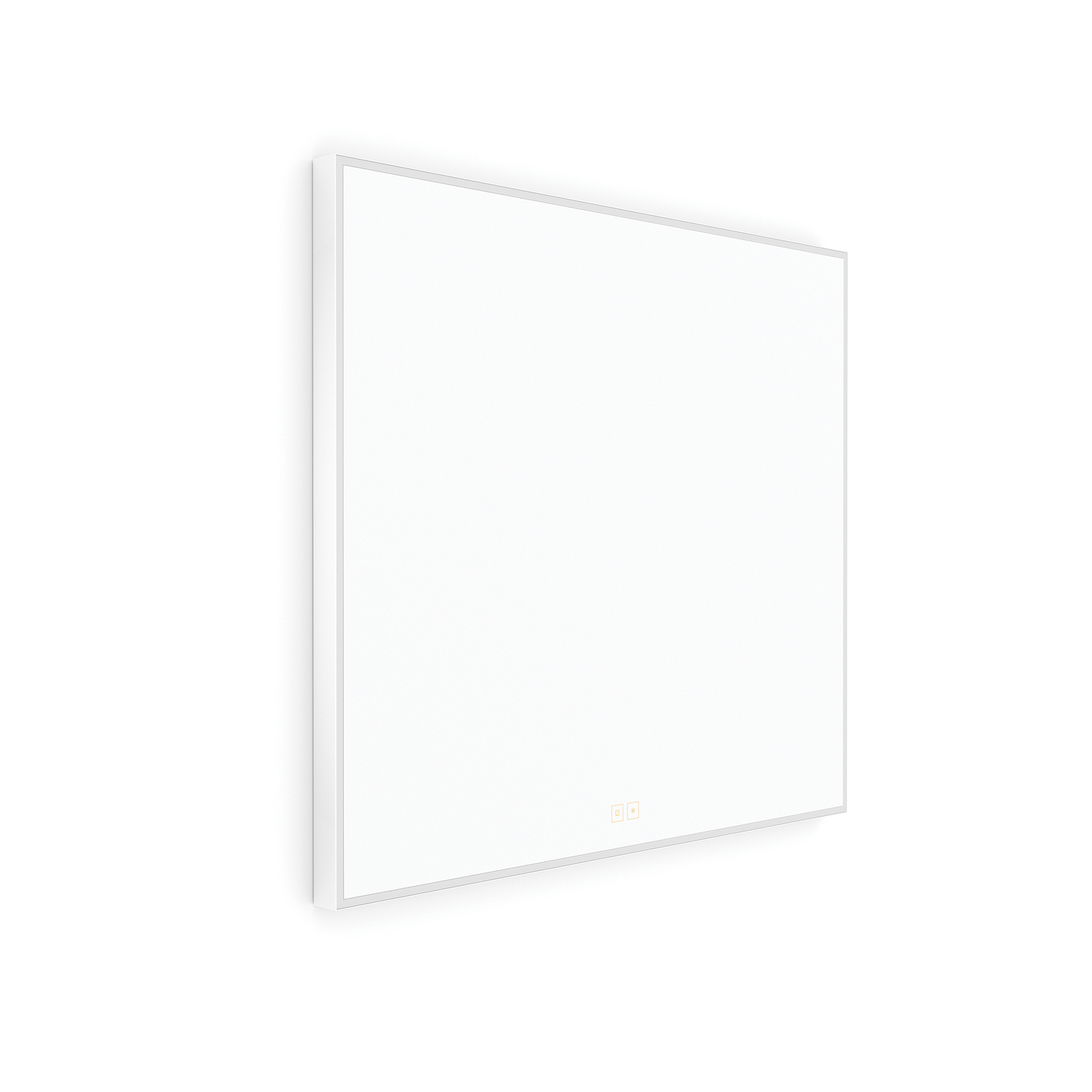 Nimco Bílé LED zrcadlo 800x700 se dvěma dotykovými senzory - ZPB 13003VX-05
