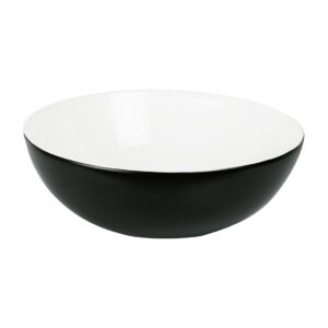 Novoterm Keramické umyvadlo na desku NV-KR-301 BW (ø 40 cm)