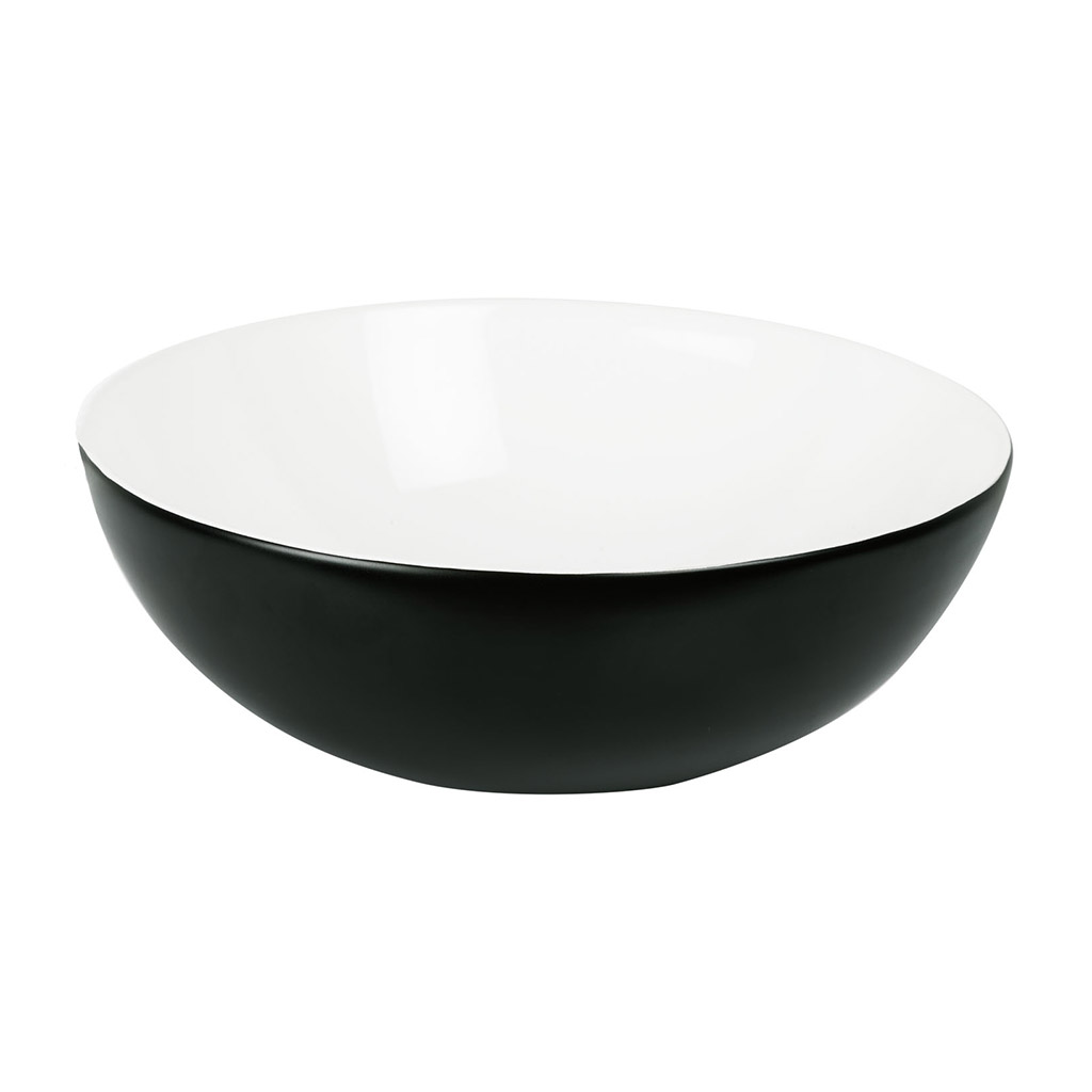 Novoterm Keramické umyvadlo na desku NV-KR-301 BW (ø 40 cm)