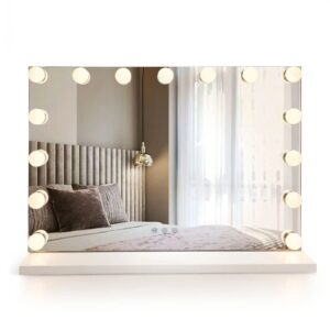 Rea Kosmetické zrcadlo 58x45 cm s regulovatelným LED osvětlením HOM-12010
