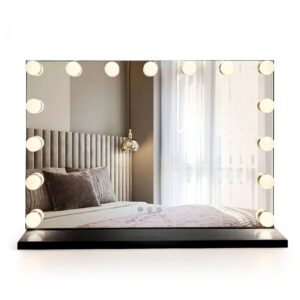 Rea Kosmetické zrcadlo 58x45 cm s regulovatelným LED osvětlením HOM-12011