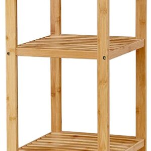 SONGMICS Bambusový regál 5 polic přírodní 33x146 cm