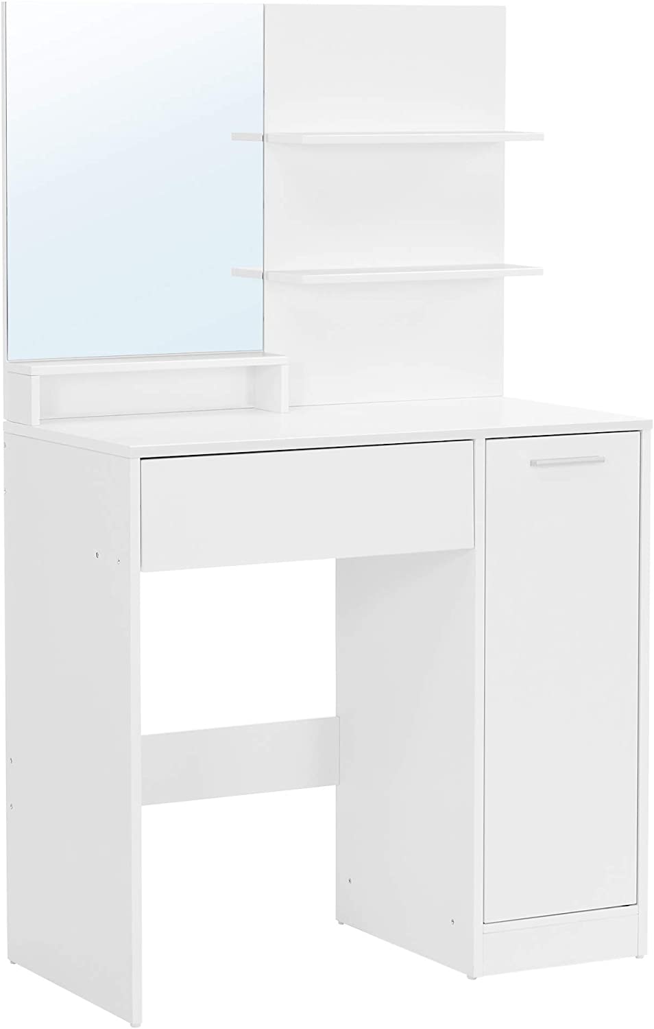 VASAGLE Toaletní stolek moderní bílý - Obrázek 2