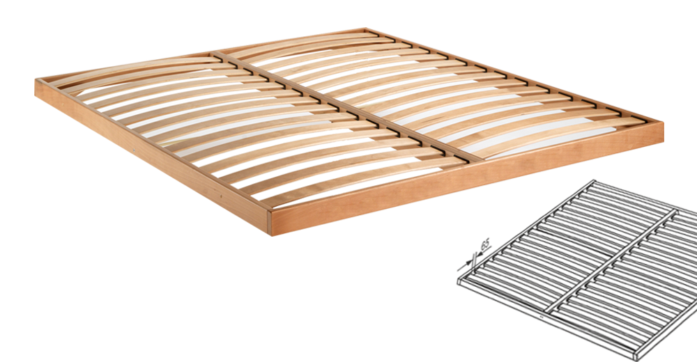 3kraft Lamelový rošt do postele RURO bez zdvihu 180x200