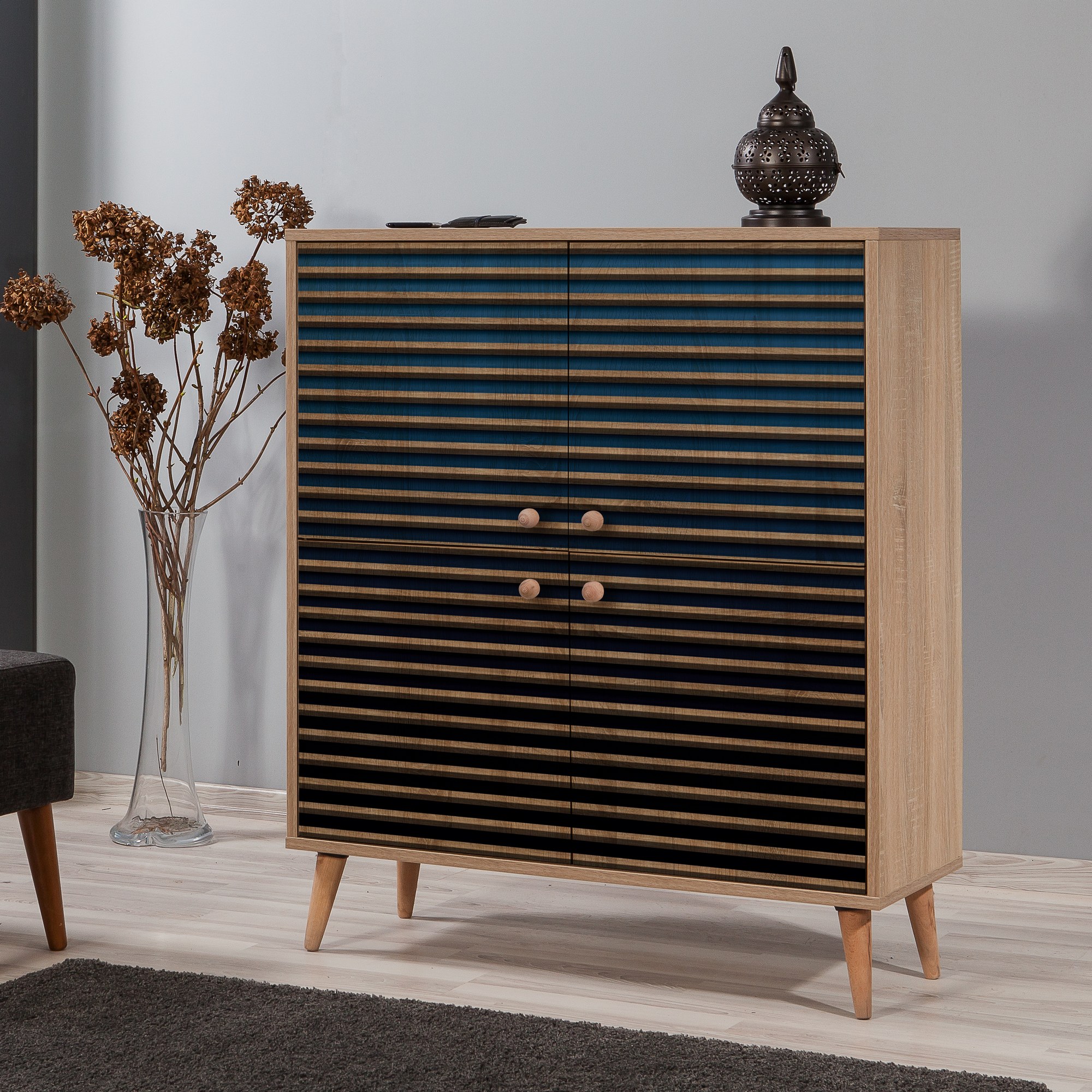ASIR Skříňka MULTILUX dub sonoma - Doprodej
