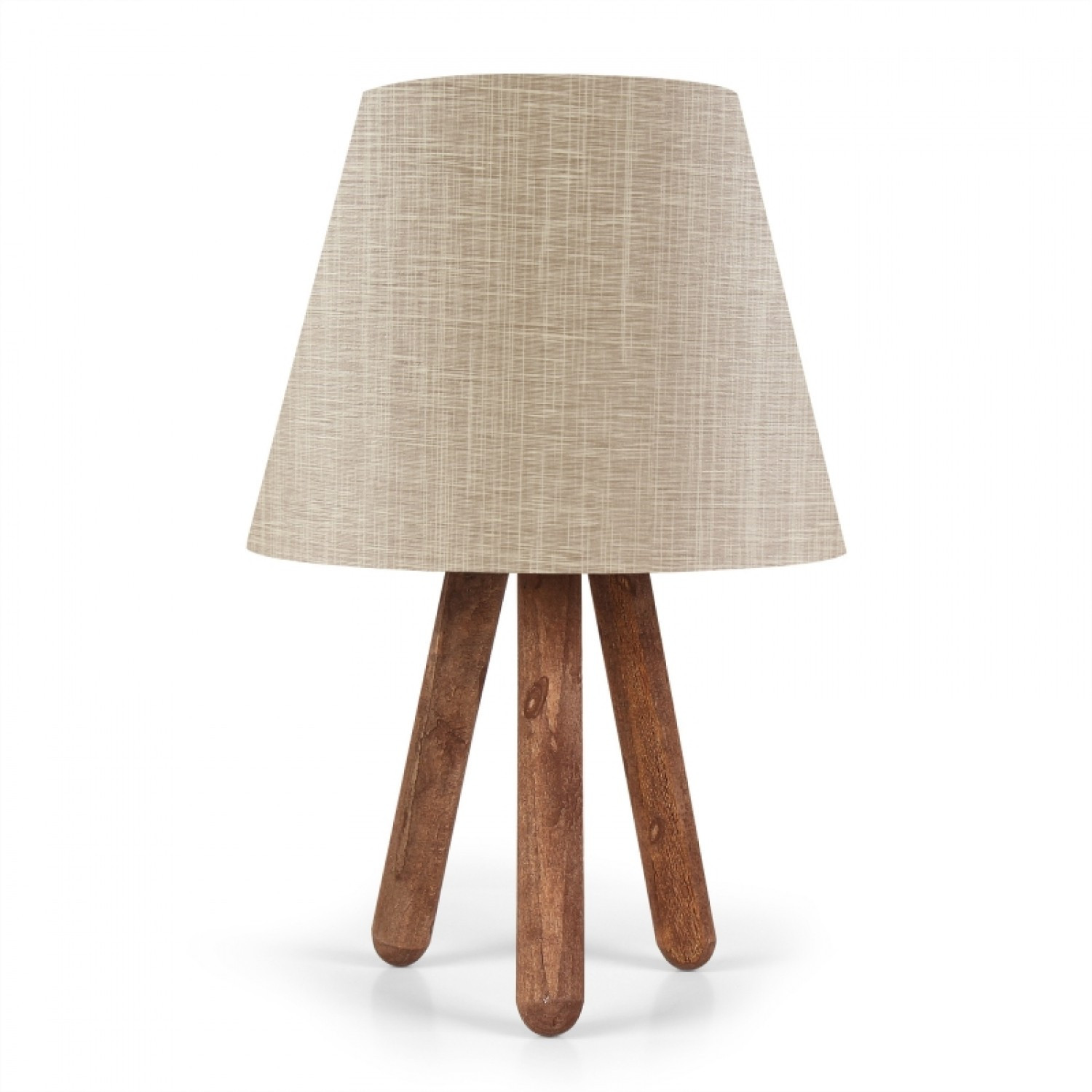 ASIR Stolní lampa AYD-1261 krémová ořech - Obrázek 2