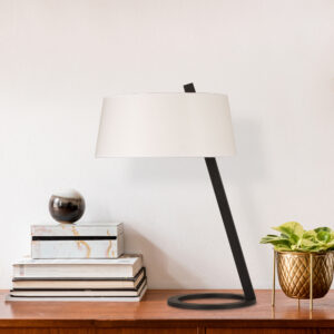 ASIR Stolní lampa SALIHINI - MR-624 bílá černá - Doprodej