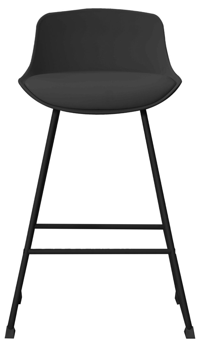 Actona Barová židle Tina 84 cm černá - Obrázek 2
