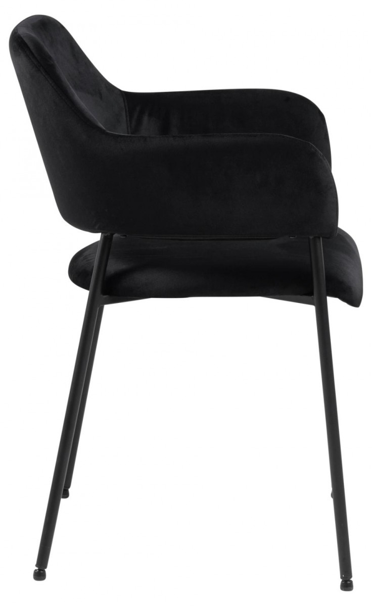 Actona Designová židle Lima černá - Obrázek 2