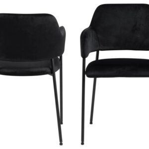 Actona Designová židle Lima černá