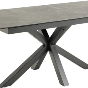 Actona Jídelní rozkládací stůl Heaven 168/210 cm černý