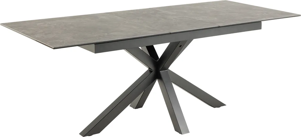 Actona Jídelní rozkládací stůl Heaven 168/210 cm černý