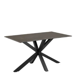 Actona Jídelní stůl Heaven 135 cm černý