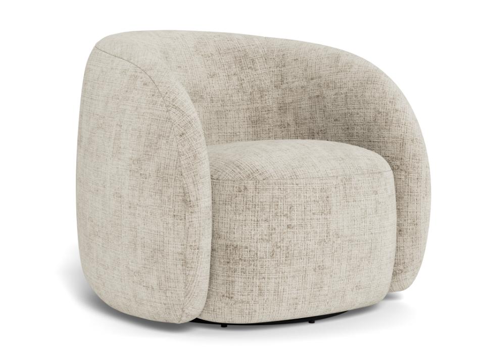 Actona Otočné designové lounge křeslo Lodi béžové