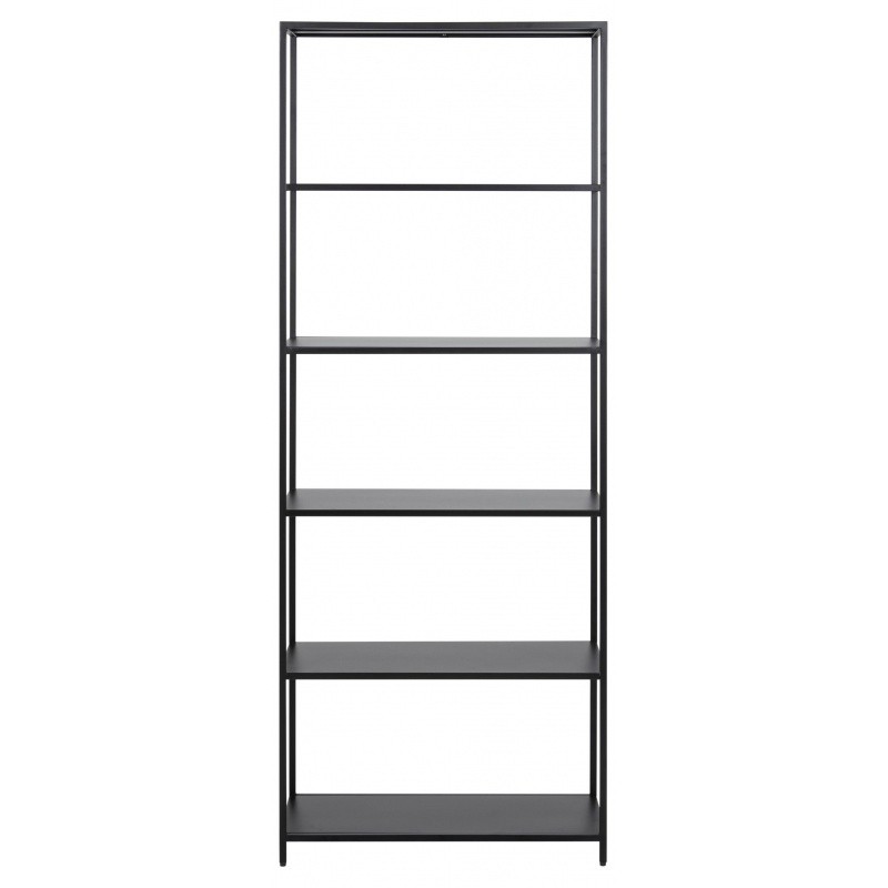 Actona Regál Newcastle 185 cm černý - Obrázek 2