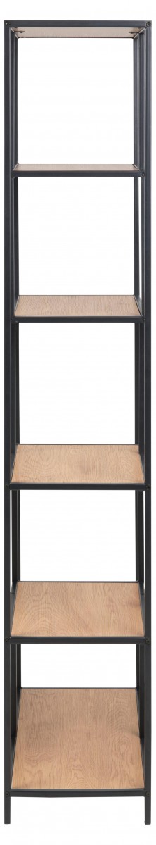 Actona Regál Seaford 77x185 cm divoký dub - Obrázek 2
