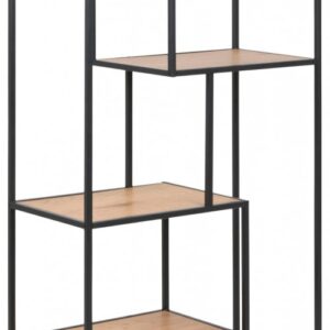 Actona Regál Seaford 77x185 cm divoký dub