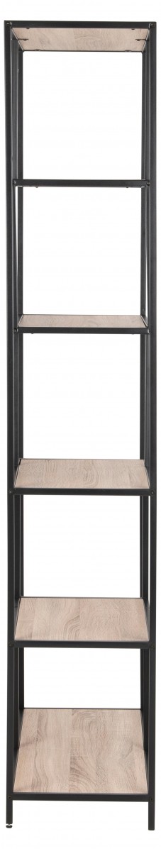 Actona Regál Seaford 77x185 cm dub sonoma - Obrázek 2
