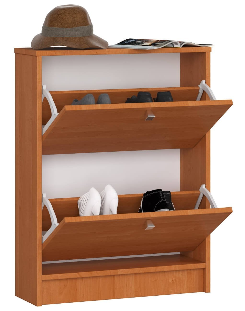 Ak furniture Botník Marienne 60 cm olše - Obrázek 2