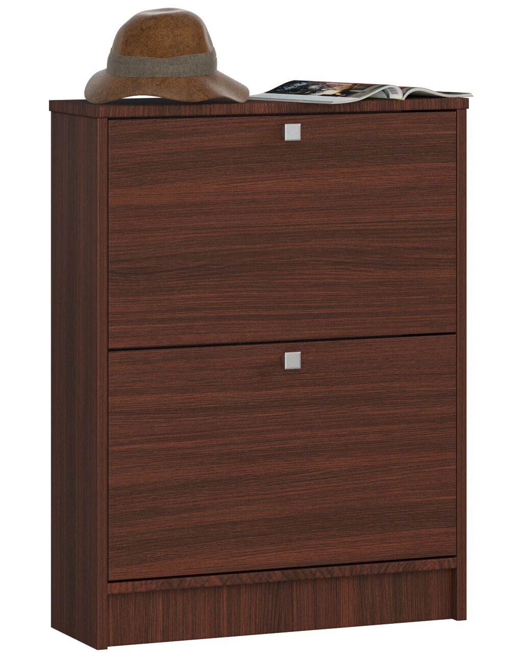 Ak furniture Botník Marienne 60 cm wenge