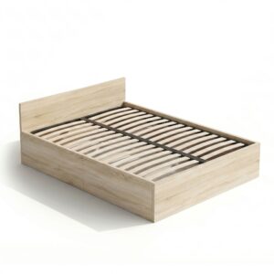Ak furniture Dvoulůžková postel Trento 140x200 se zvedacím roštem dub Sonoma