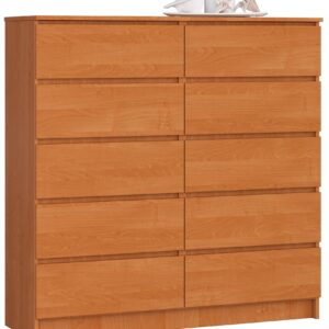 Ak furniture Komoda Kuba 120 cm olše