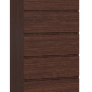 Ak furniture Komoda Kuba 60 cm - 5 šuplíků wenge
