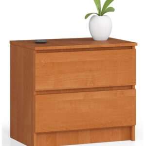Ak furniture Komoda Liv 60 cm olše