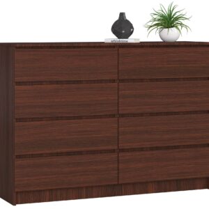 Ak furniture Komoda Rollo X 140 cm wenge
