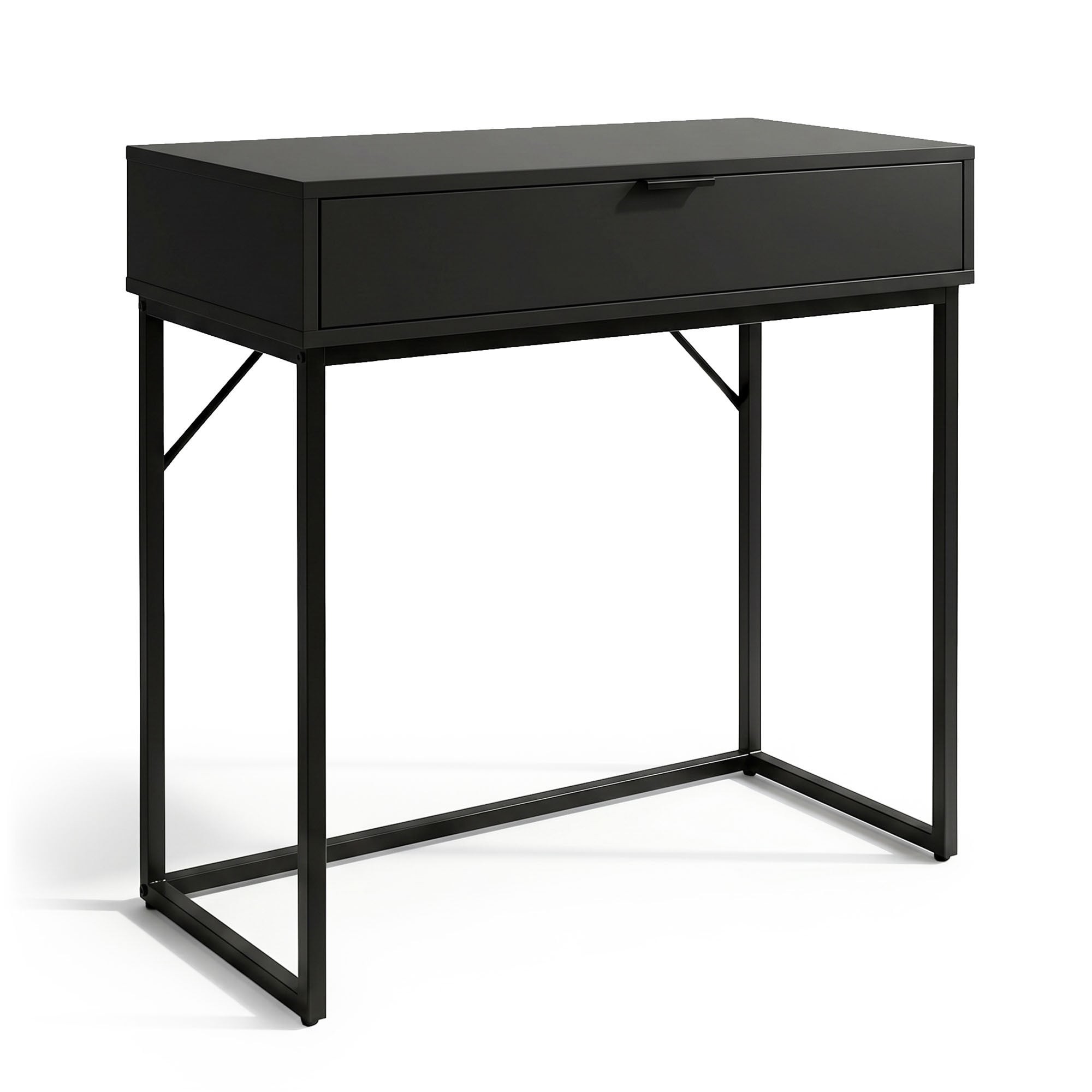 Ak furniture Konzolový stolek Modena 80 cm černý