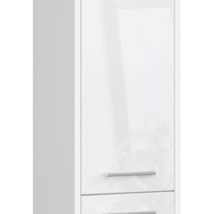 Ak furniture Koupelnová skříňka Fin I 30 cm bílá lesk